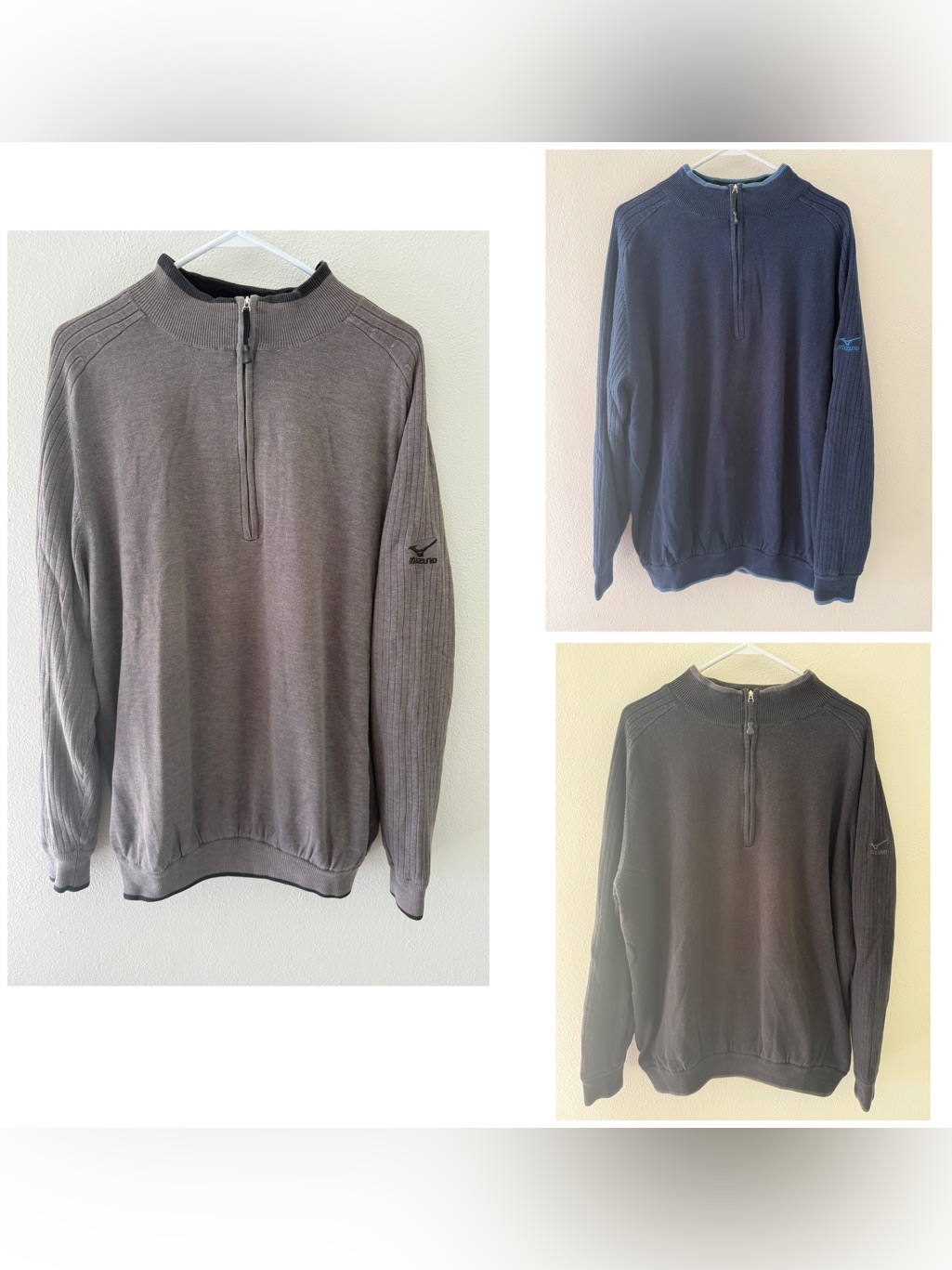 3 In 1 Bundle: Mizuno Windlite Sweater Quarterzip